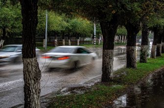 Город, дождь, осень